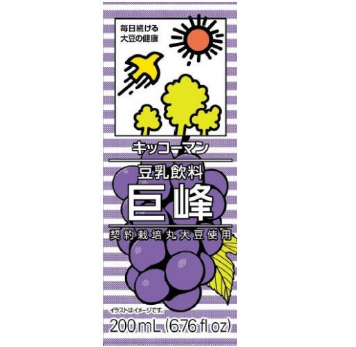 Soy Milk Kyoho(Grapes) 200ml