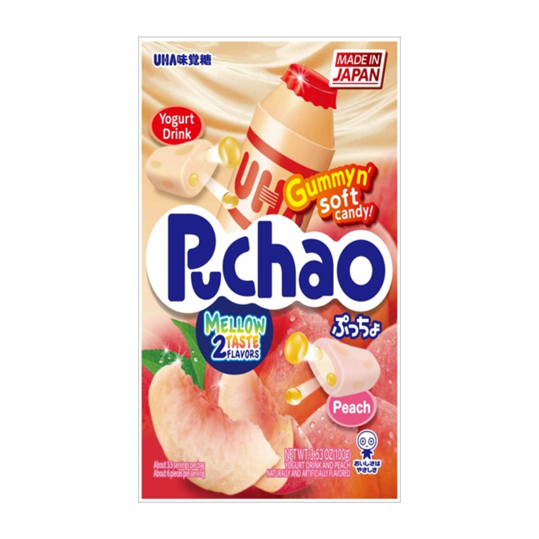 UHA Puchao Yogurt Drink& Peach 100g