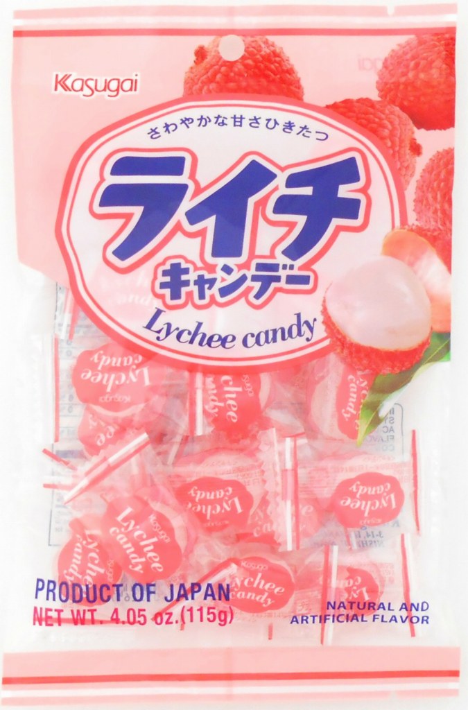 KASUGAI Lychee Candy 115g