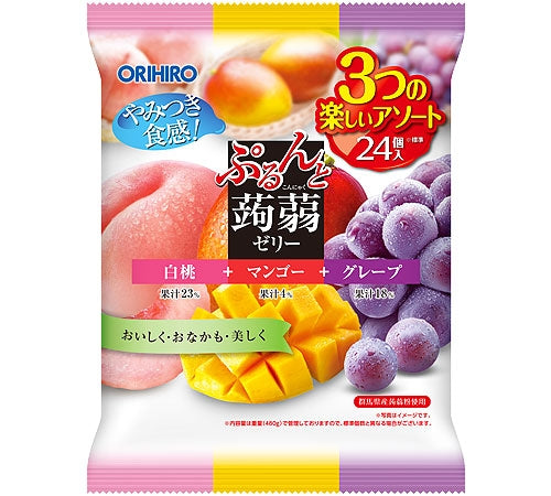 Orihiro Purunto Big Bag 3 Flavours 480g