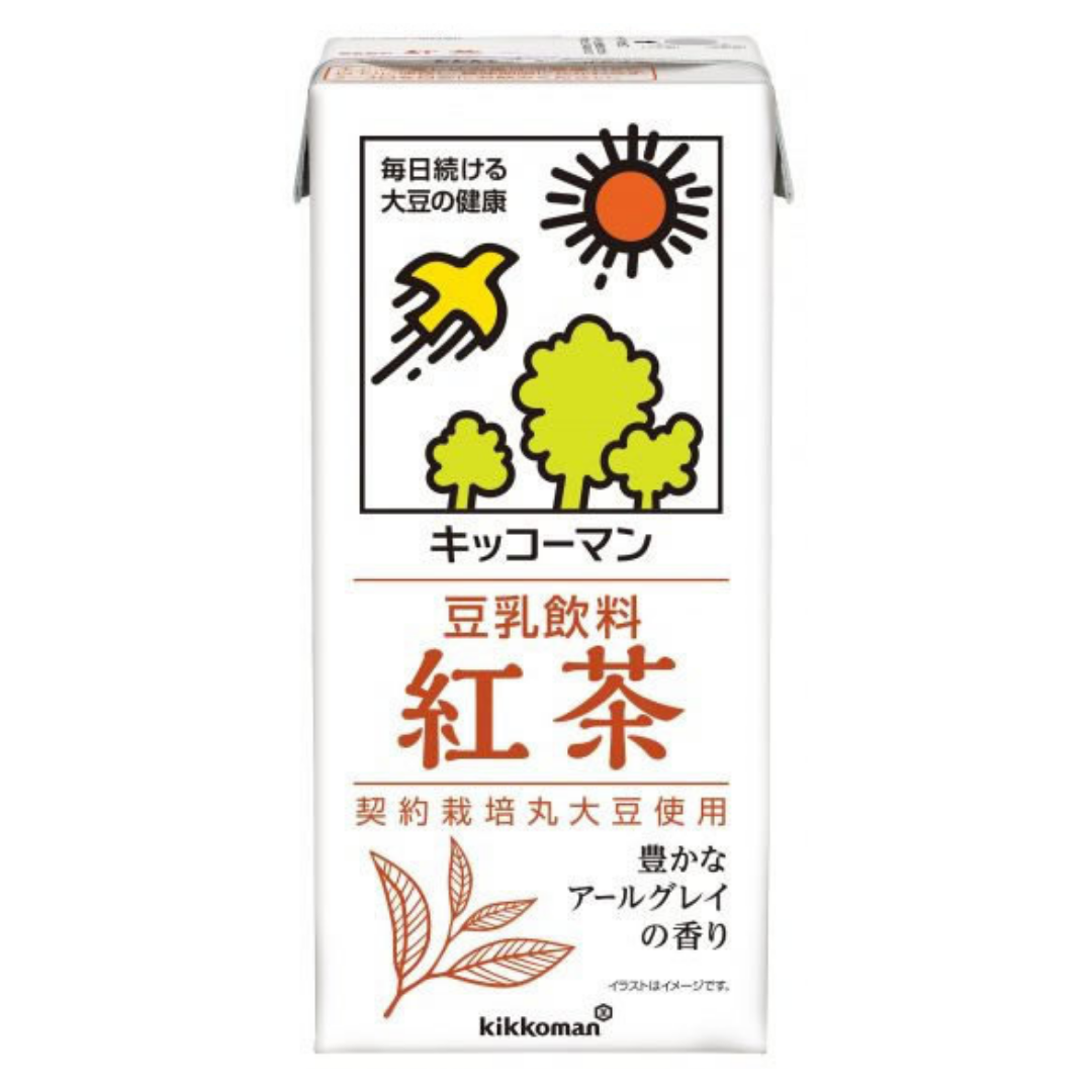 Kikkoman Soy Milk Black Tea 1L