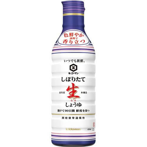 Kikkoman Nama Shoyu Honjozo 450ml