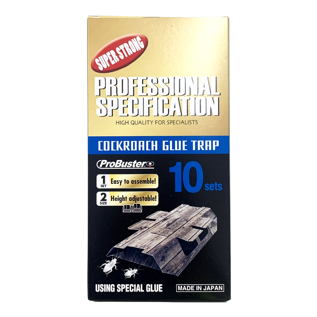 Pro Buster Cockroach Trap Glue Sheet 10pc