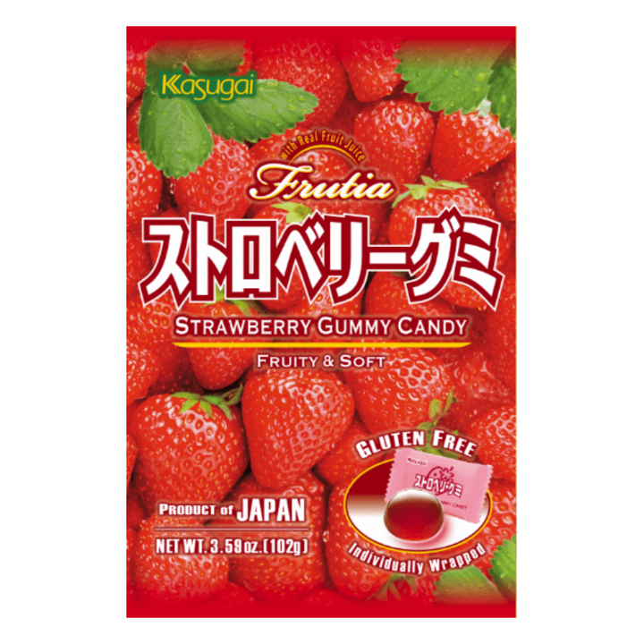 Kasugai Gummy Strawberry 107g