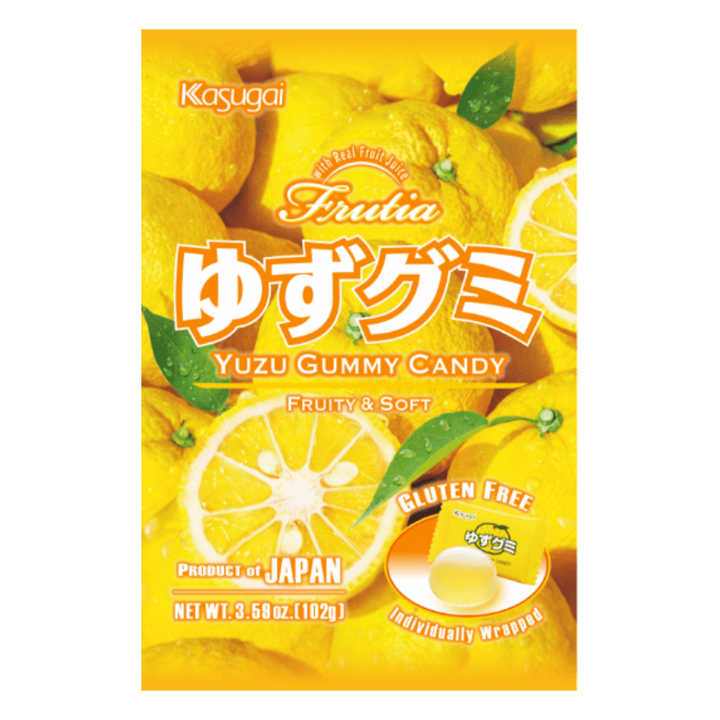 Kasugai Gummy Yuzu Citrus 102g