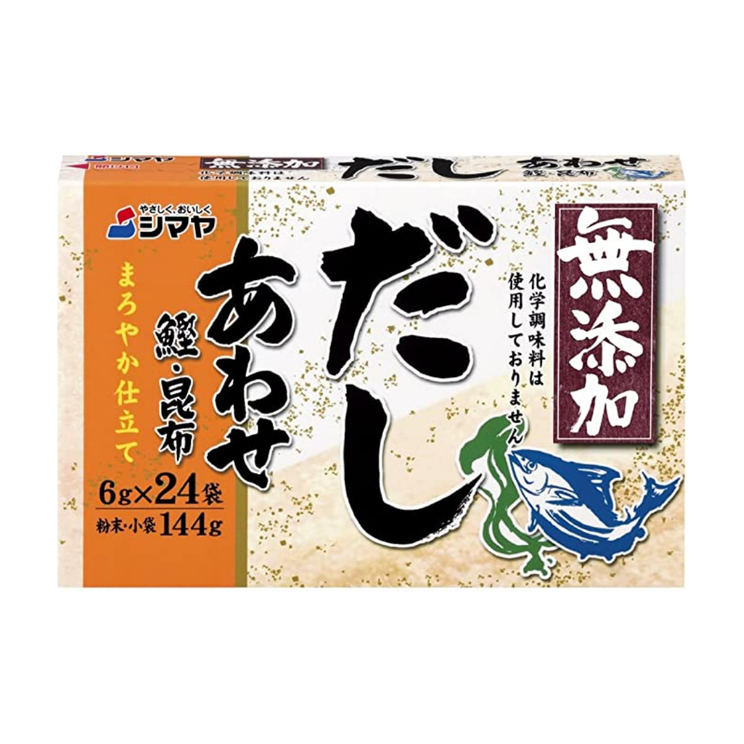 SHIMAYA Mutenka Awase Dashi 84g Bonito and Kombu Stock Powder