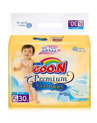 GOON Premium XL size Nappy 30pc Tape Type 12-20kg