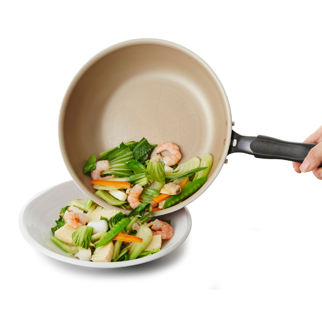 EVERCOOK Frypan 22cm Red 1p