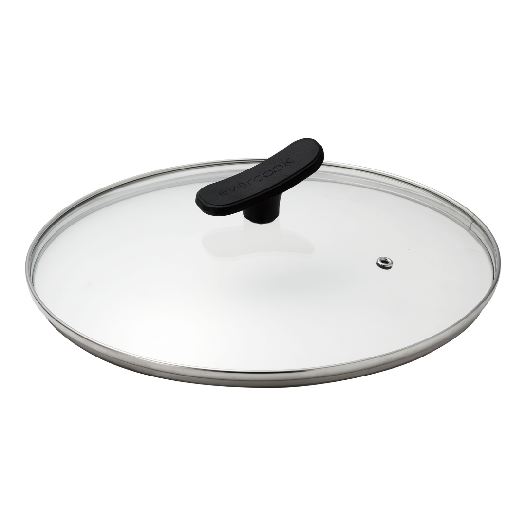 EVERCOOK Glass Futa(Lid) 28cm 1p