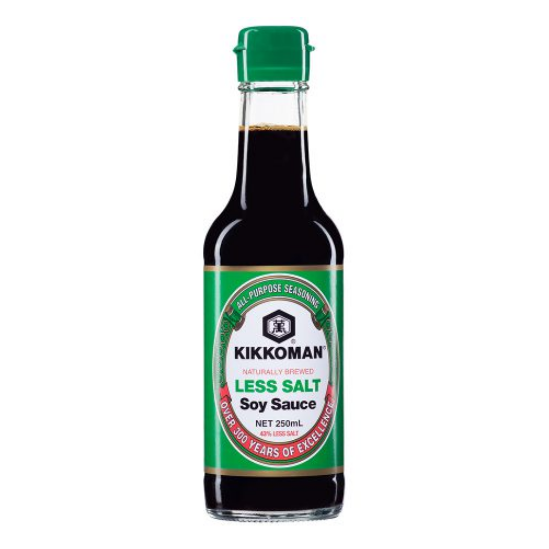Kikkoman Less Salt Shoyu 250ml