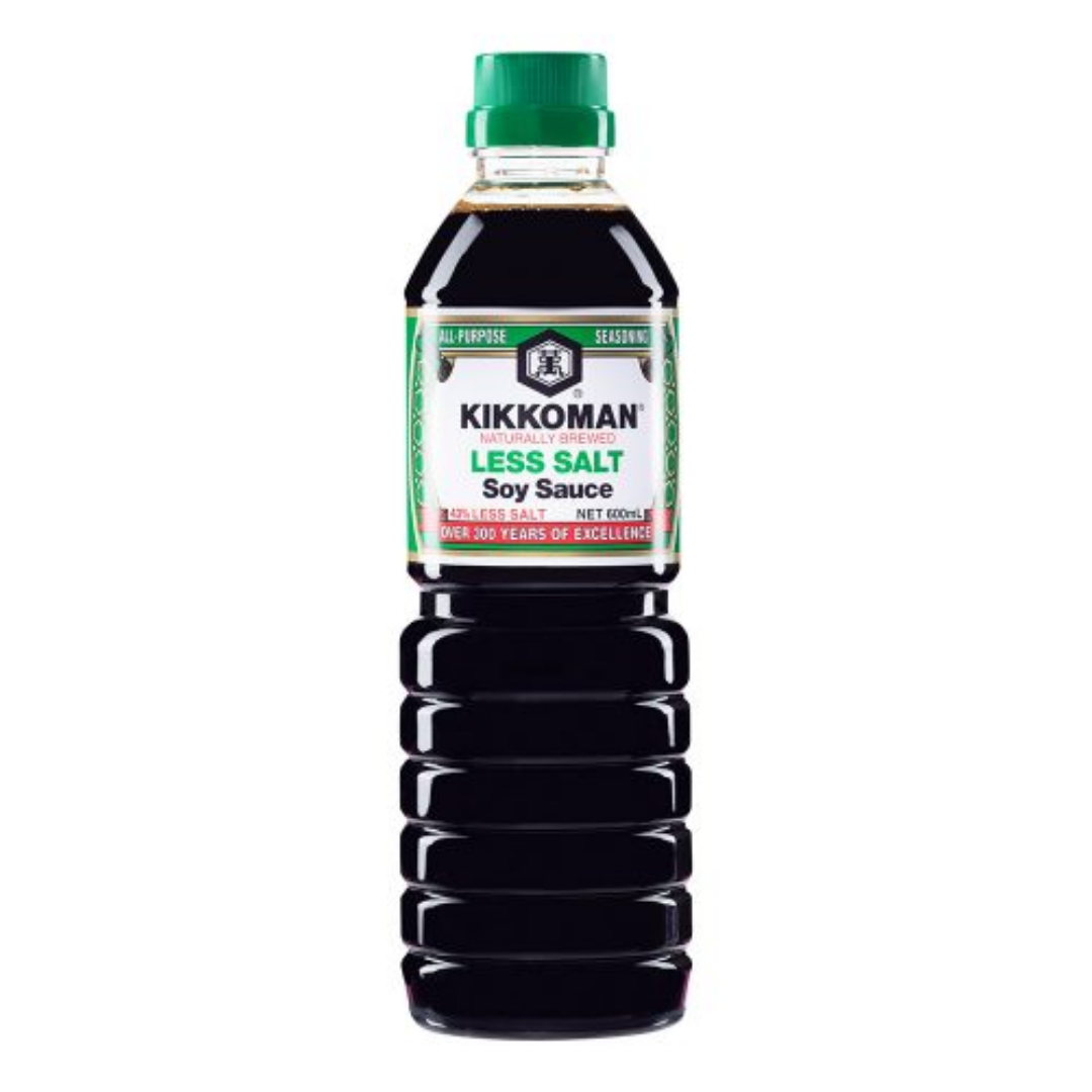 Kikkoman Less salt soy sauce 600ml