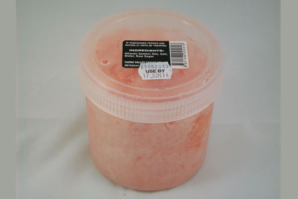 YARRA VALLEY Ikura 500g Frozen Salmon Roe