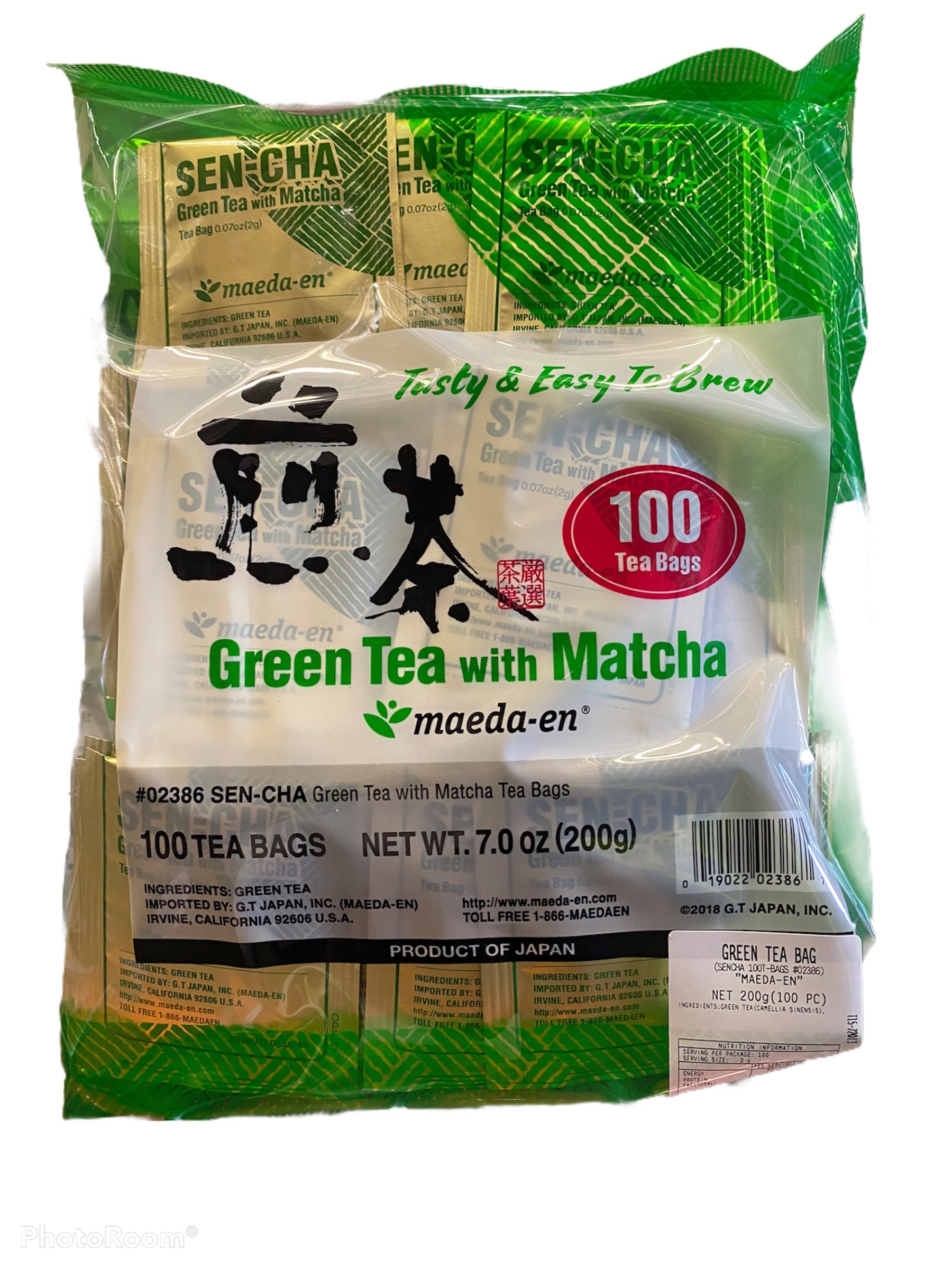 MAEDA EN Sencha TB 100pc Green Tea Bag JFC Online QLD