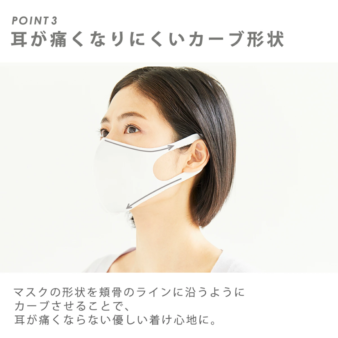 Pastel Mask Orange 3pc