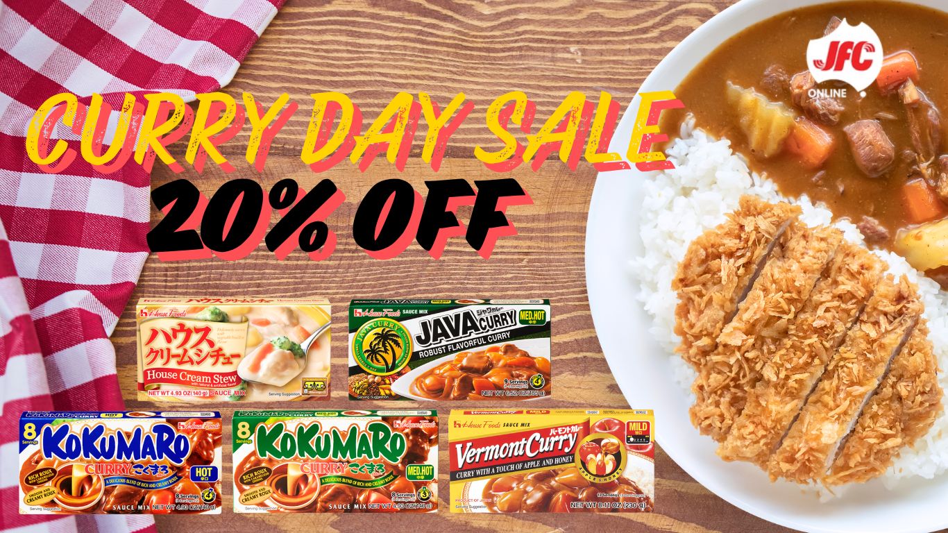 JFC's Japanese Curry Day 20% OFF Sale