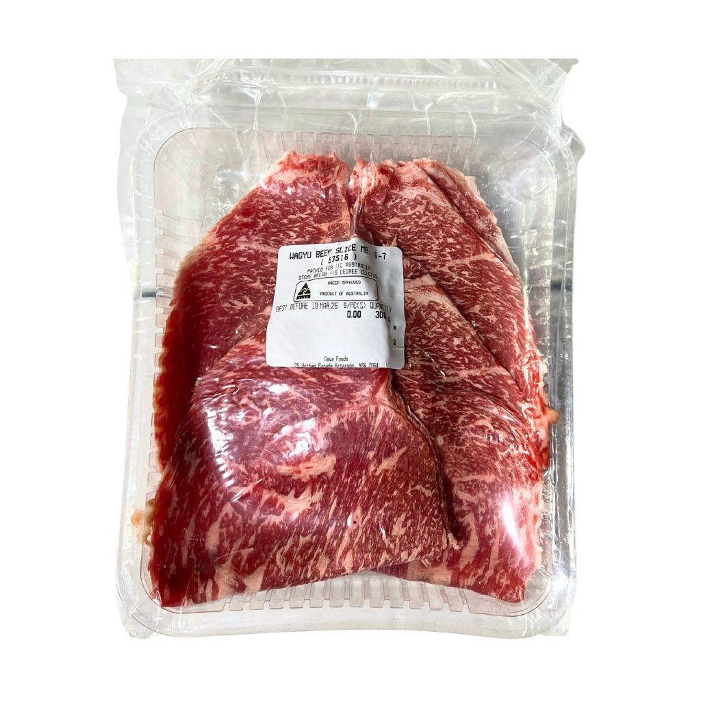 Wagyu Beef Slice MBS6-7 300g