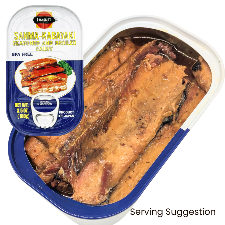 WP Sanma Kabayaki 100g Seasoned Sauries