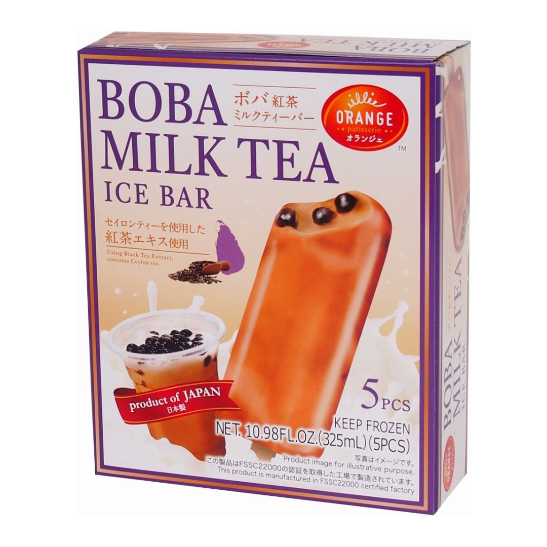 Boba Milk Tea Ice Bar 5pc