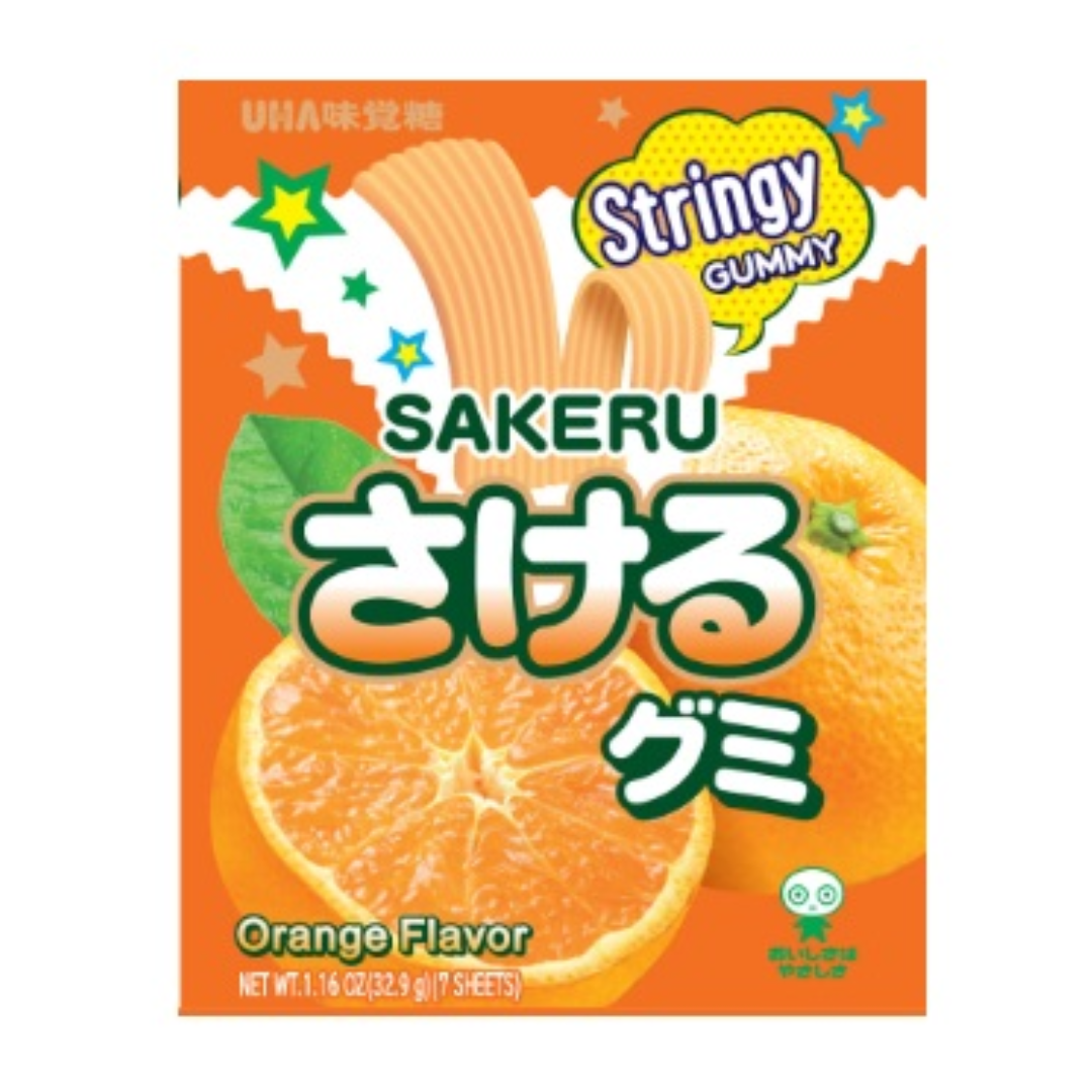 UHA Sakeru Gummy Mikan 7p 32.9g