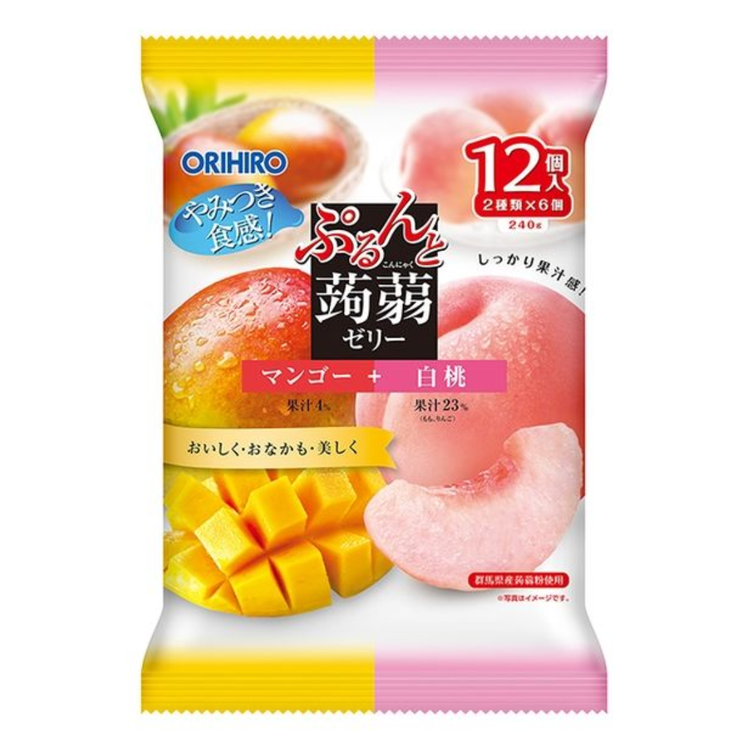 Purunto Mango + Peach 240g (12pc)