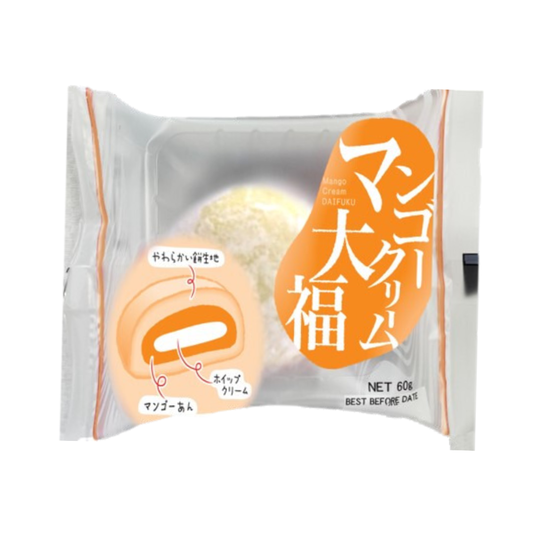 MINATO Cream Daifuku Mango 60g