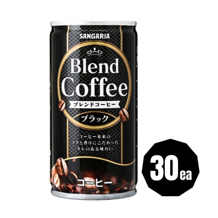 SANGARIA Blend Coffee Black 185g × 30ea
