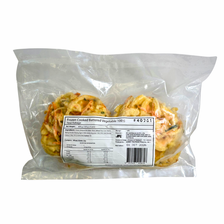 TEP Yasai Kakiage 6pc x 100g