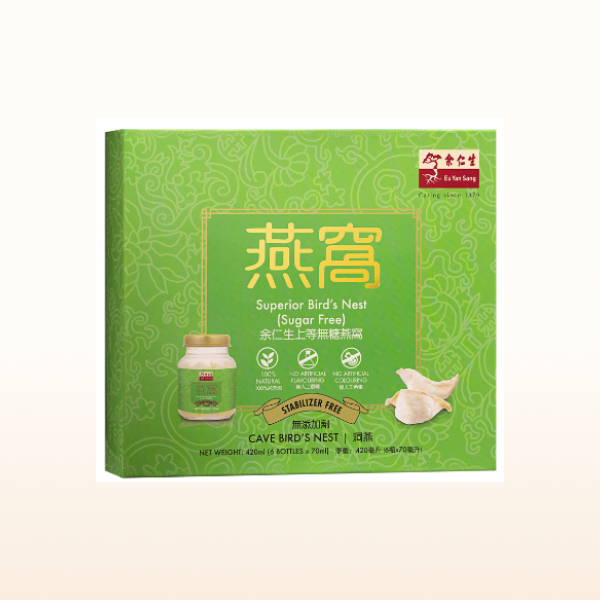 EYS Superior Bird's Nest Sugar Free 70ml×6ea