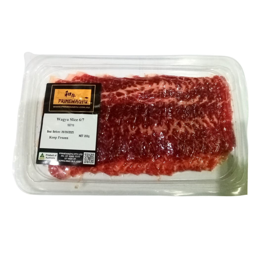 PW Wagyu Slice MB6-7 200g