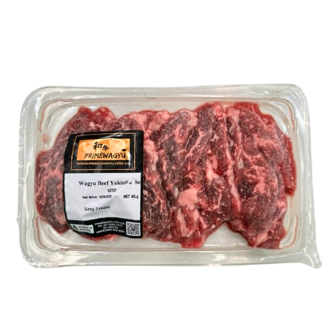 Wagyu Yakiniku Set BBQ Slice 400g