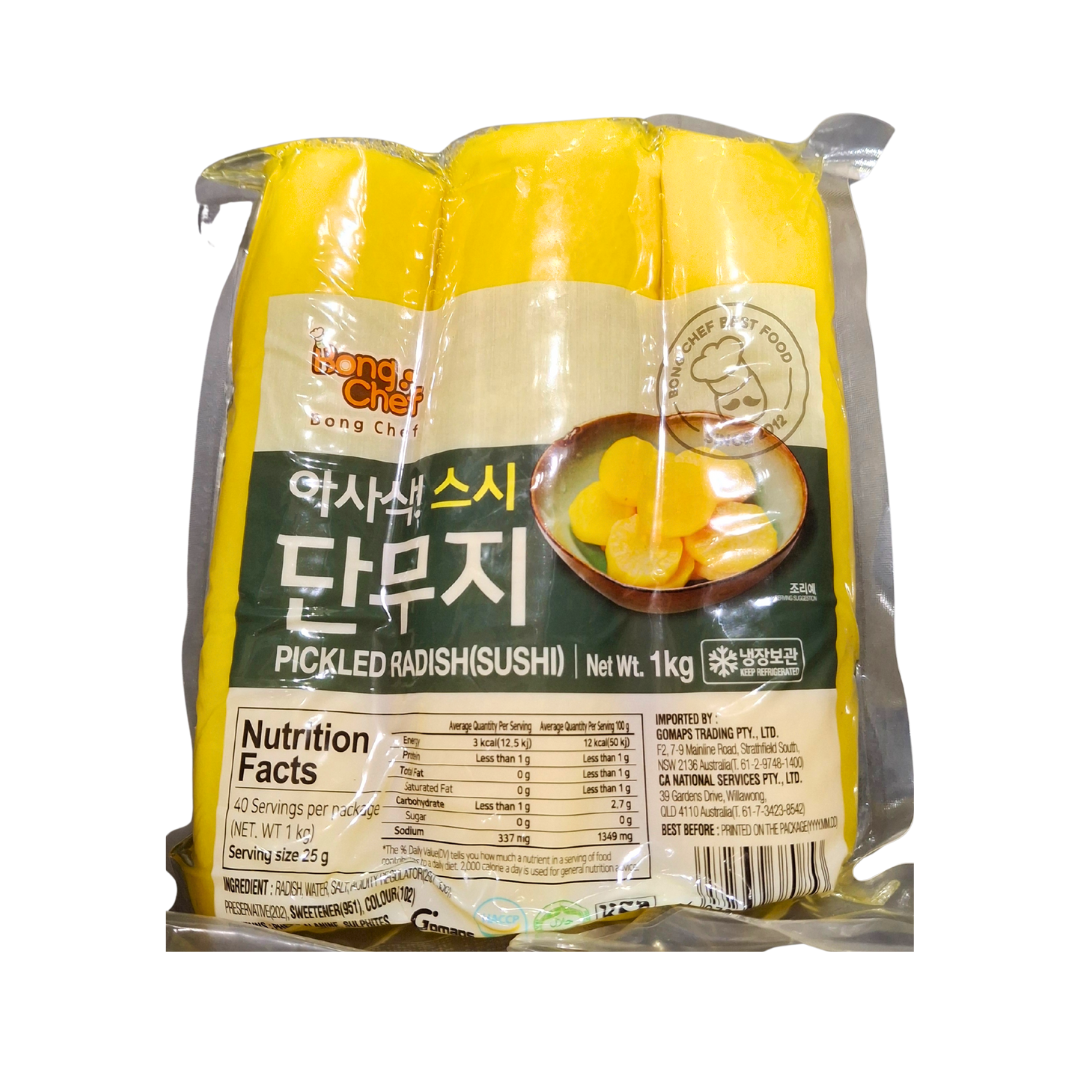 BONG CHEF Whole Pickled Radish 1kg