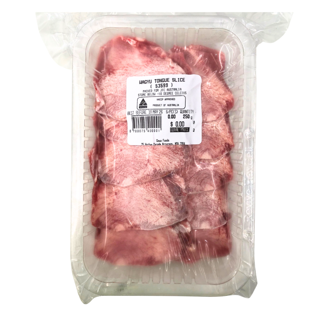Wagyu Tongue Slice 250g