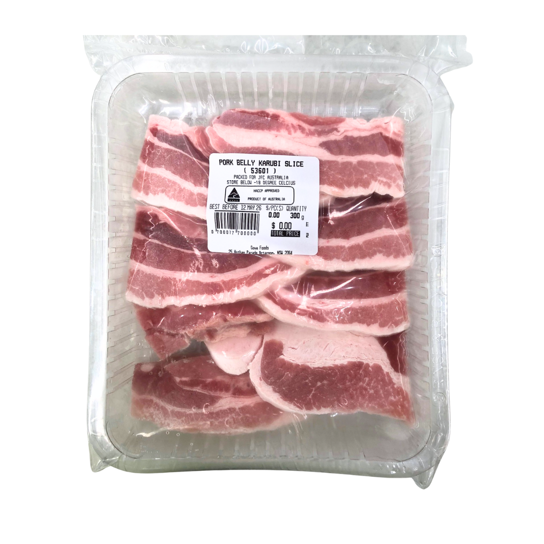 Pork Belly Karubi Slice 300g
