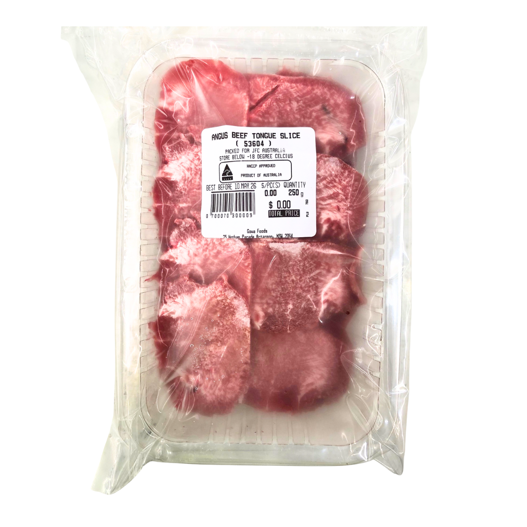 Angus Beef Tongue Slice 250g
