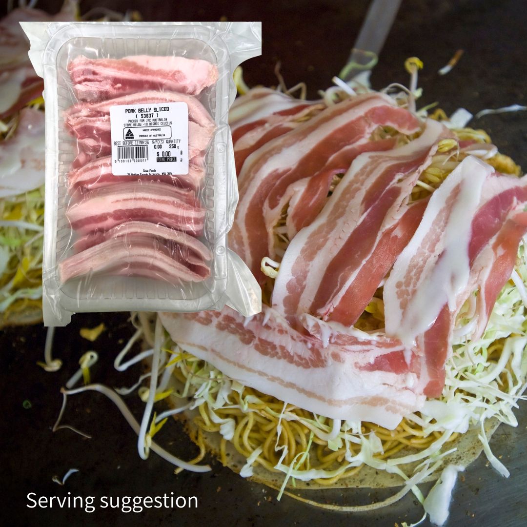 Pork Belly Slice 250g