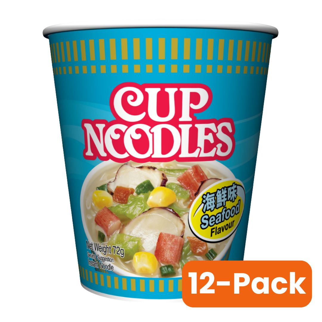 NISSIN Seafood Flavour Cup 72g x 12pc