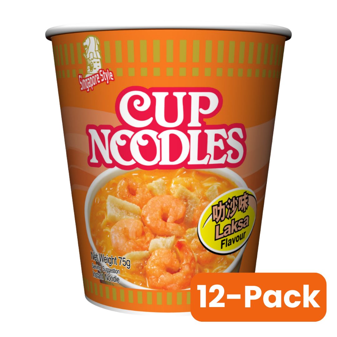 NISSIN Laksa Flavour Cup 75g x 12pc