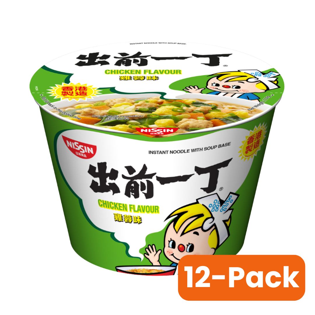 NISSIN Chicken Flavour Bowl 118g x 12pc