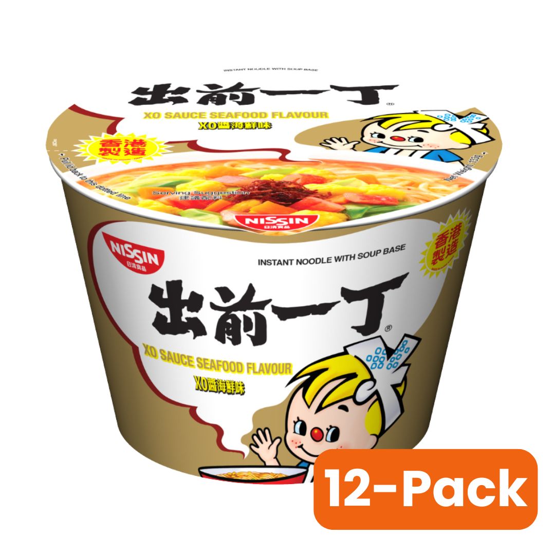 NISSIN Spicy XO Seafood Flavour Bowl 133g x 12pc