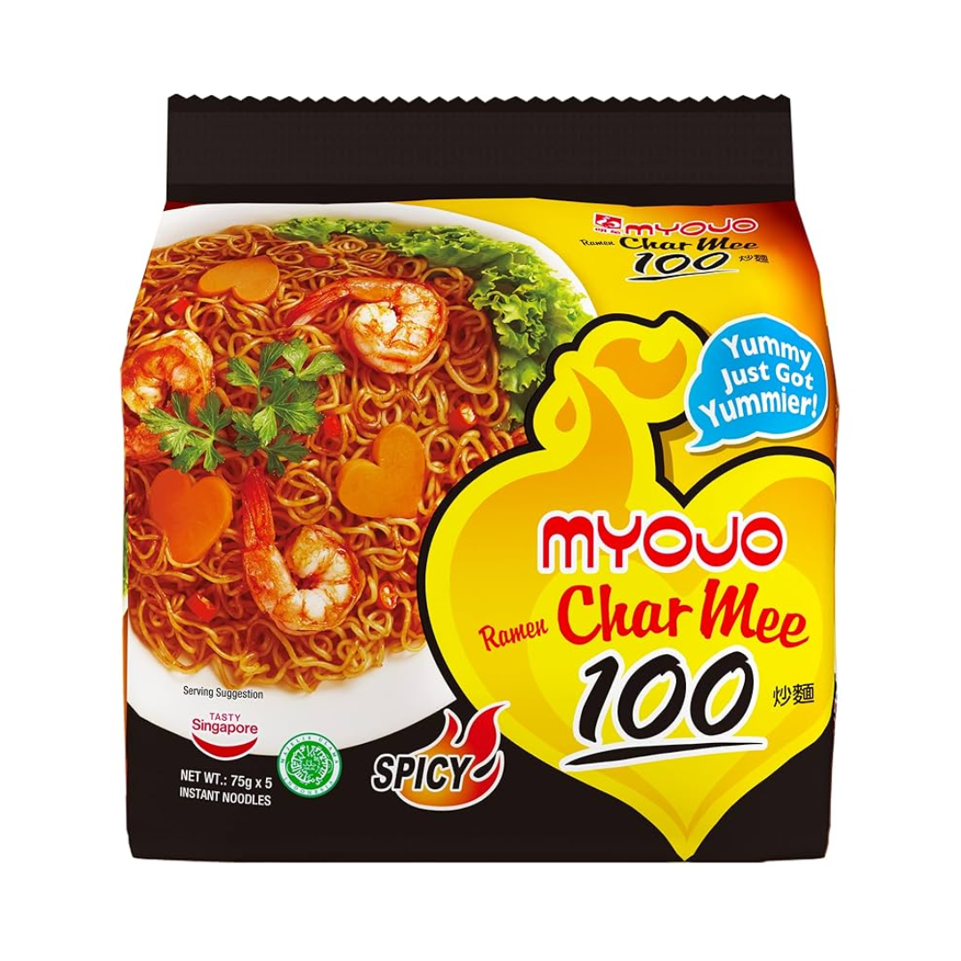 MYOJO Char Mee 100 spicy (75gx5pks 375g)×6 packs