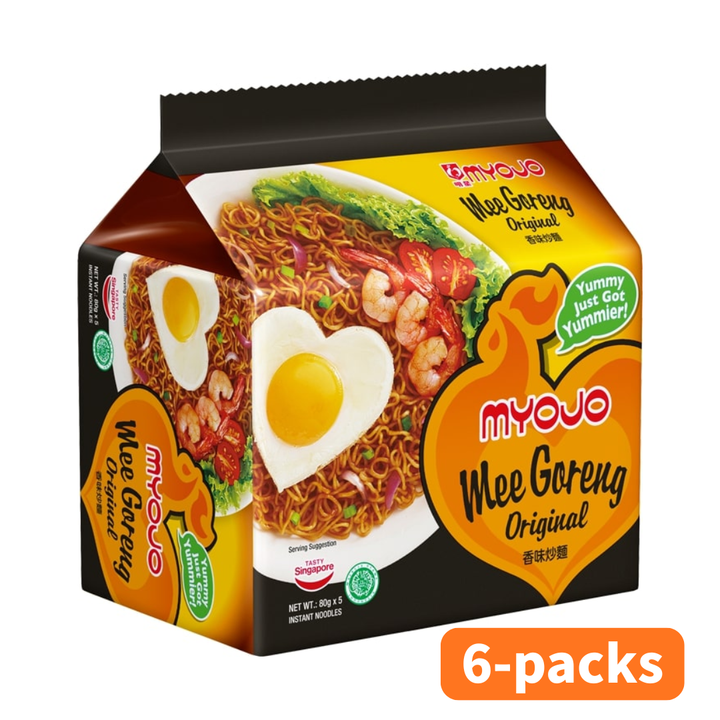 MYOJO Mee Goreng Original (80gx5pks 400g) × 6 packs