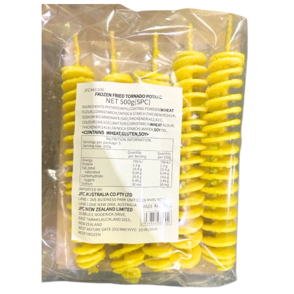 Plain Tornado Potato 500g (5pc)