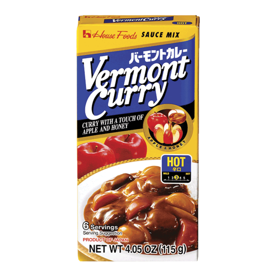HOUSE Vermont Curry Hot 115 g