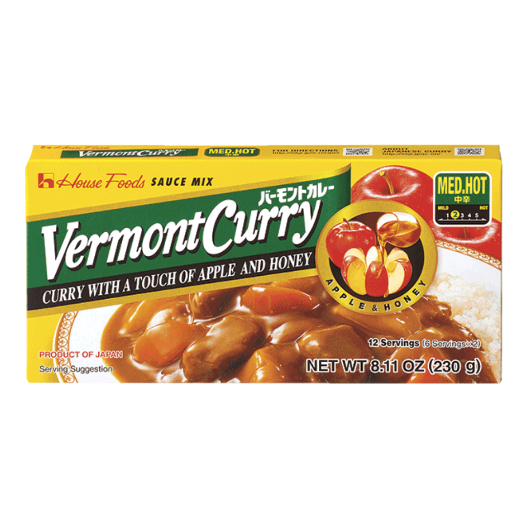 HOUSE Vermont Curry Roux Medium Hot 230 g