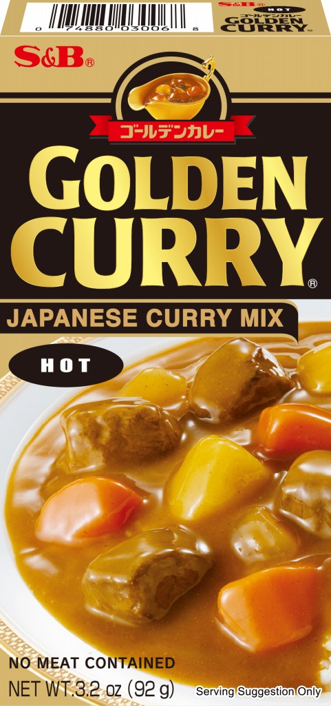 SB Golden Curry Hot 92g