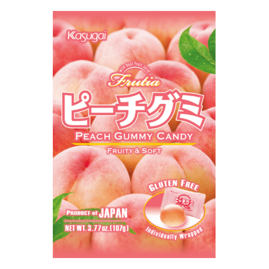 KASUGAI Gummy Peach 107g