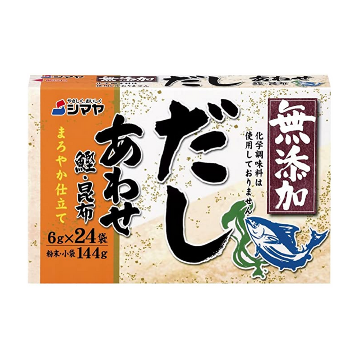 SHIMAYA Mutenka Awase Dashi 84g Bonito and Kombu Stock Powder