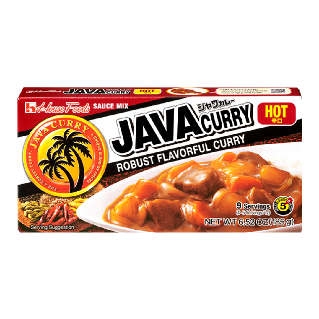 HOUSE Java Curry Hot 185g