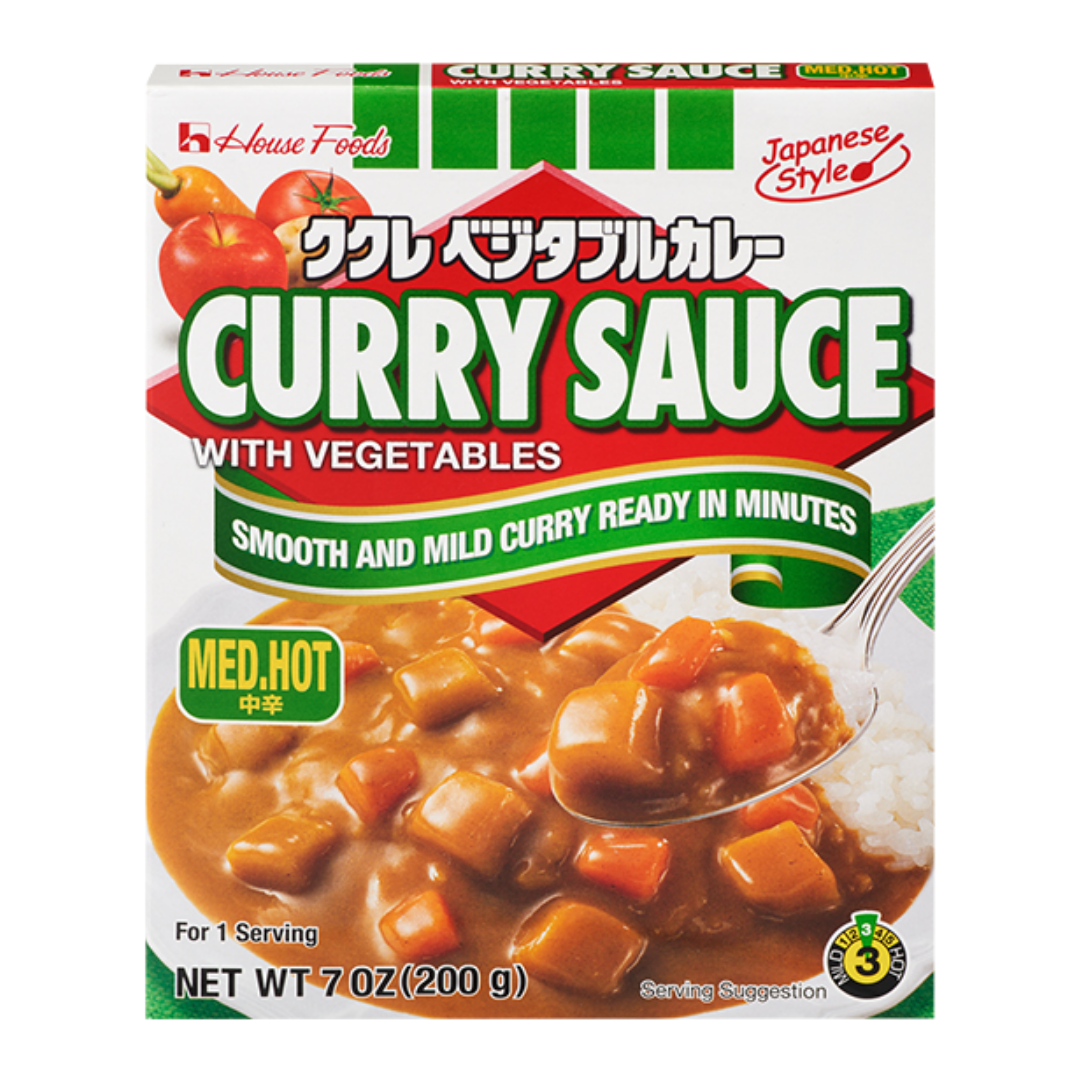 HOUSE Cookless Vegetable Curry M-Hot  200g