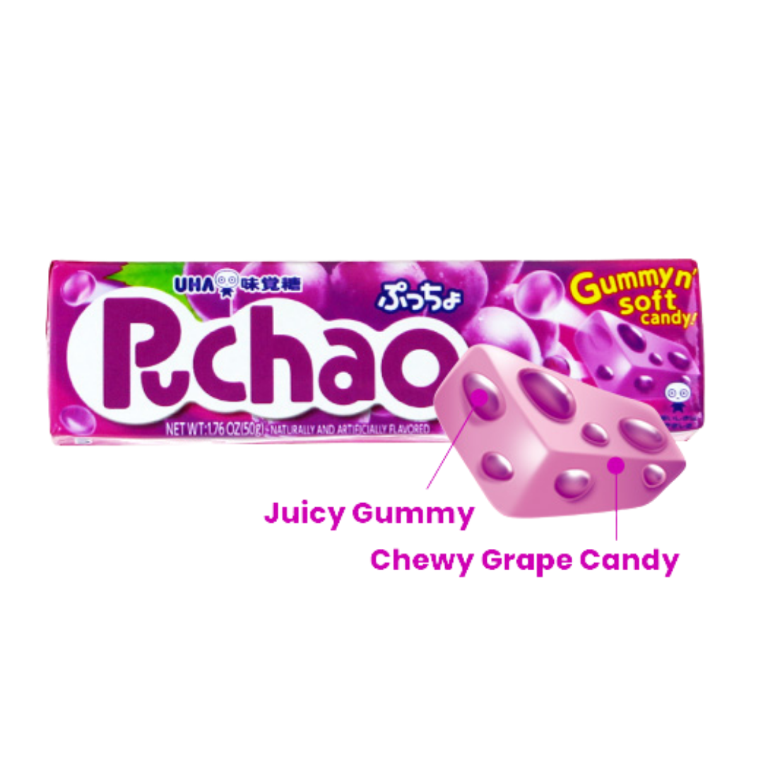 UHA Puchao Grape 50g